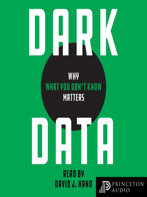 Nimiön Dark Data lisätiedot, tekijä David J. Hand - Saatavilla